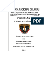 Silabos Desarrollado de Inteligencia Emocional