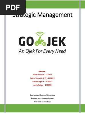 Gojek Tows Analysis Pdf Business Computing And Information Technology