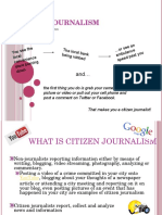 Citizen Journalism