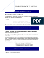 7 Pasos Para Preparar y Ensayar Un Discurso