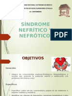 Sindrome Nefritico y Nefrotico