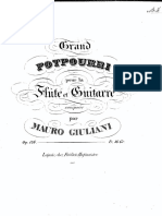 Giuliani - op 126, Potpourri, ch + fl