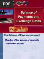 Balance of Payments and Exchange Rates