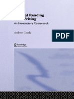 Crtical Reading & Writing by Andrew Goatly