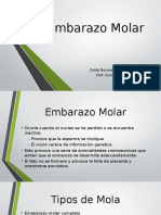 embarazo molar