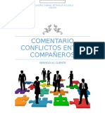 Comentario Conflictos Entre Compañeros