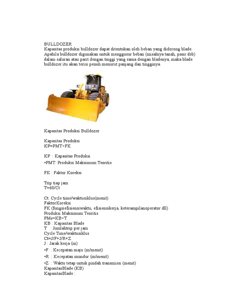 Bulldozer | PDF