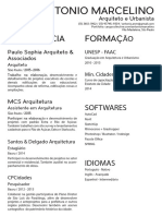 CV Antonio Marcelino CV