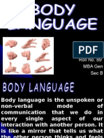 Body Language ppt