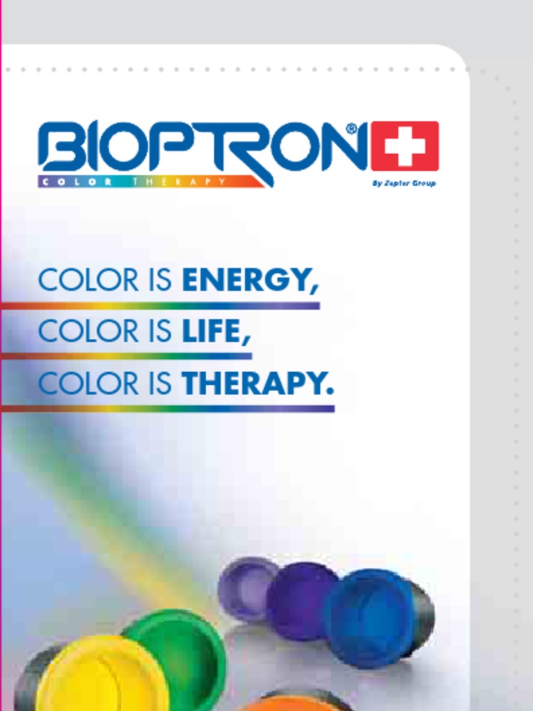 Bioptron Colour Therapy Information Booklet | Color | Chakra