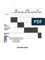 Cronograma de Actividades