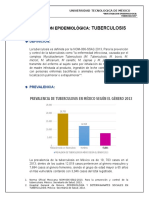 Epidemiología de La Tuberculosis en México