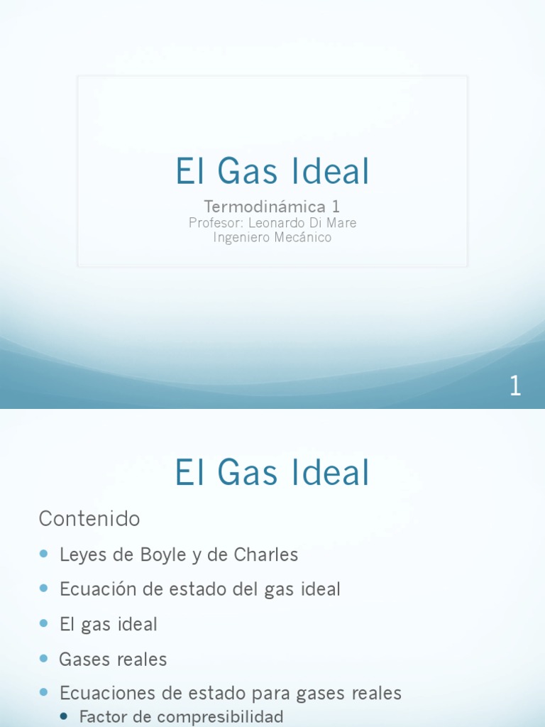 Ejemplos de Gases Ideales y Reales | PDF | Gases | Estadísticas aplicadas