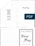 Diane Ackerman Deep Play