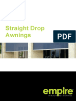 Straight Drop Awnings-Brochure