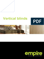Vertical Blinds Brochure