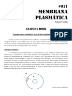 011 - Anatomy Book - Transportes de Substâncias Através Da Membrana Plasmática