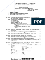 Gujarat Technological University: Instructions