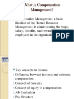 Compensation Management - I