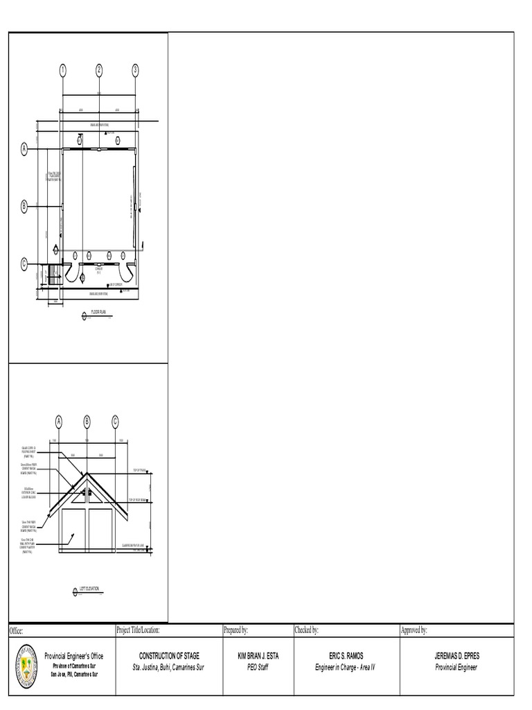 Detailed Floor Plan and Elevation Design | PDF | Technology & Engineering