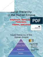 Social Hierarchy Roman Empire