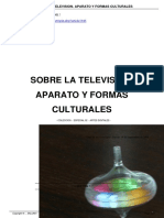 Sobre La Television Aparato y Formas Culturales