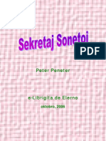  Sekretaj Sonetoj - Kalman Kalocsay (Peneter Peter)