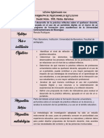Analisis El desarrollo de la práctica reflexiva sobre el quehacer docente.pdf