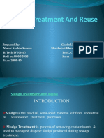 Sludge Treatment and Reuse