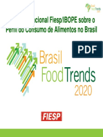 Tendências do Consumo de Alimentos Brasil