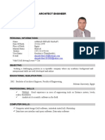 Architect Engineer: Personal Informations