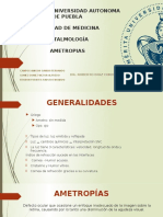 Ametropías: Miopía, Hipermetropía, Astigmatismo y Presbicia