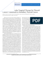 Progress in Molecular Targeted Therapy for Thyroid Cancer Vandetanib in Medullary Thyroid Cancer