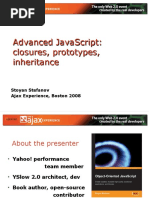 Advanced Javascript: Closures, Prototypes, Inheritance