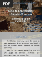 Ciclo de Conferências - Antropologia