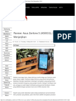 Review - Asus Zenfone 5 (A500CG), Dua Jutaan, Fitur Menjanjikan - 2014