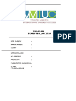 DMED 1033 Learning and Cognition (BM Version Jan2016)