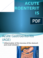 Acute Gastroenterit IS