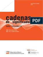 Cadenas de Significados- Taller Laboratorio 2016