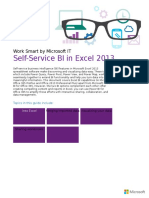 Self-Service BI in Excel Guide