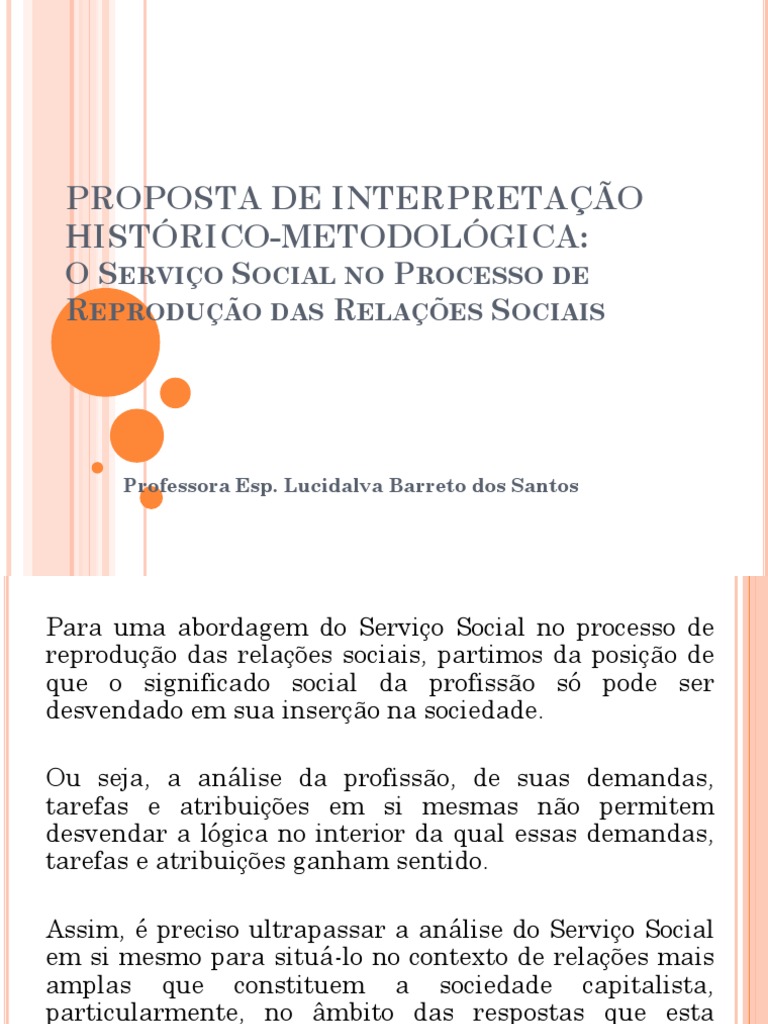 Questão Social E Serviço Social Iamamoto