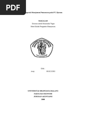 Makalah Just In Time