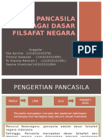 Pancasila Sebagai Dasar Filsafat Negara