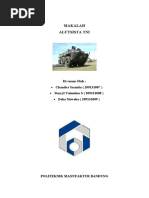 Download MAKALAH PERTAHANAN ALUTSISTA TNI by darealz SN30461717 doc pdf