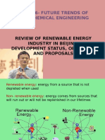 Review of Renewable Energy Industry in Beijing