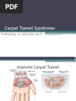 Download Carpal Tunnel Syndrome PPT by Thomas Sentanu SN304625202 doc pdf