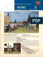 Escort: Skirmish Wargaming in The Age of The Samurai A Ronin Scenario