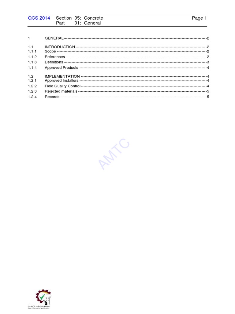 Section 5 Concrete | PDF | Construction Aggregate | Concrete