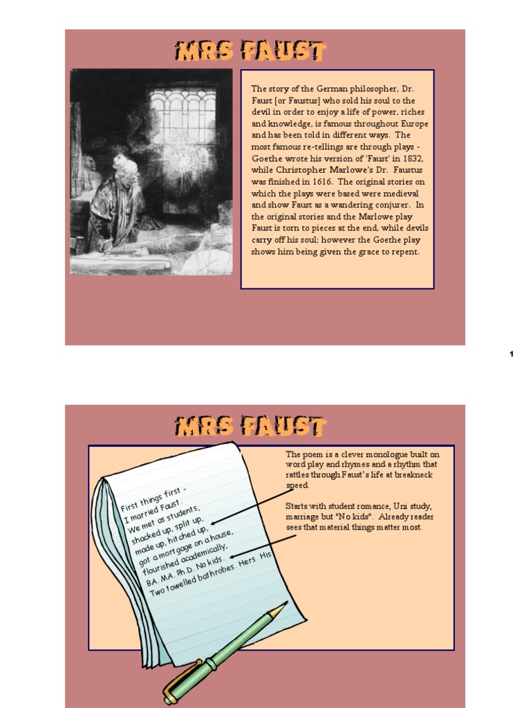 Mrs Faust PDF Faust