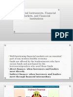 1- Financial Instruments, Financial Markets, And Financial 1 d